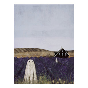 Lavender Ghost Poster