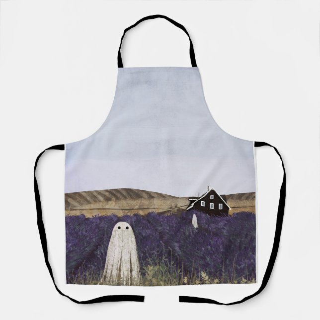 Lavender Ghost Schürze (Vorderseite)