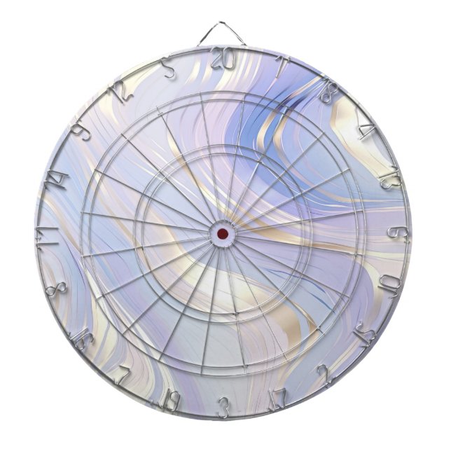 Lavender Gold Glam Dartscheibe (vorne)