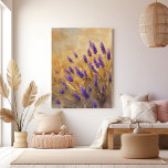 Lavender Golden Field Leinwanddruck<br><div class="desc">Machen Sie Ihr Wohnzimmer noch schöner mit dieser hübschen Leinwand,  die Lavendel-Blume in einem goldenen Feld,  Aquarellmalerei Stil zeigt. Es verleiht Ihrem Raum eine Touch von Schönheit und Eleganz.</div>
