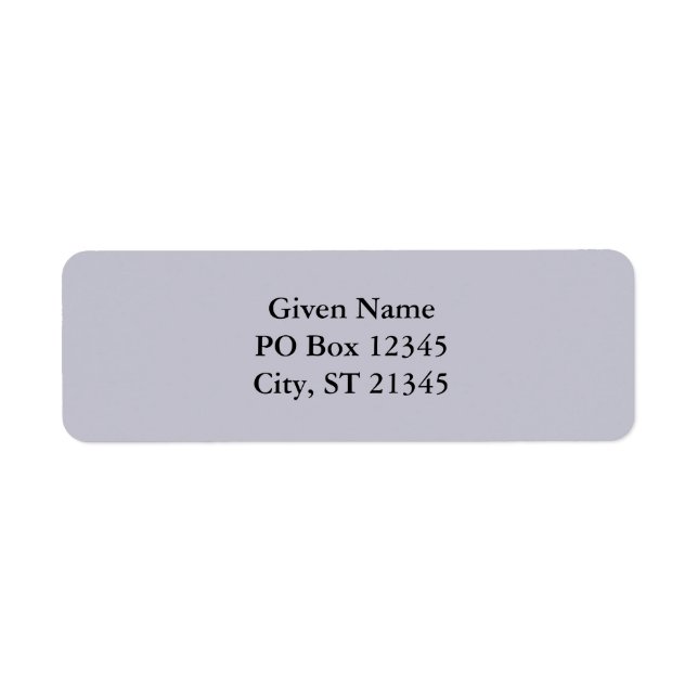 Lavender Gray (Vorne)