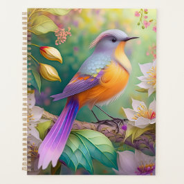 Lavender Headed Orange Breastase Fantasy Bird Planer