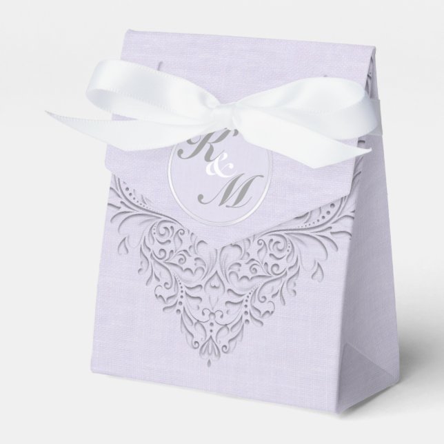 Lavender HeartyChic Geschenkschachtel (Vorderseite)