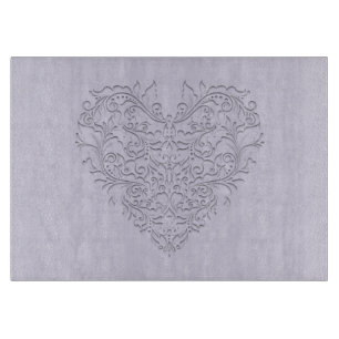 Lavender HeartyChic Schneidebrett