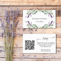 Lavender Hochzeitungs-Antwort-Website QR-Code UAWG