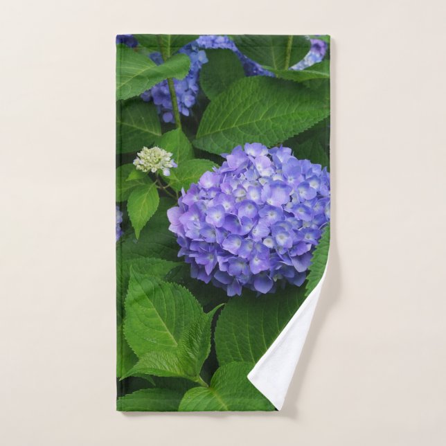 Lavender Hydrangea Handtuch (Handtuch)