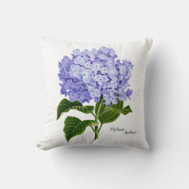 Lavender Hydrangea Personalisiert Kissen