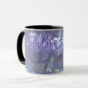 Lavender Hydrangeas #momlife Tasse