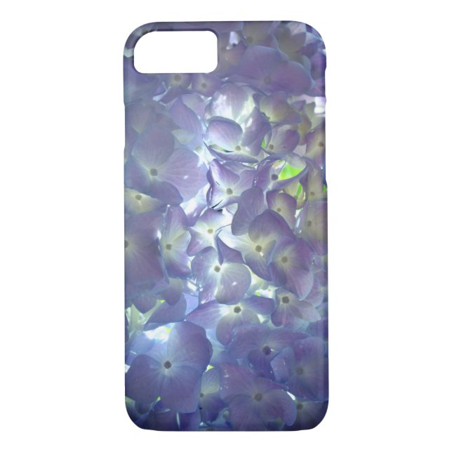 Lavender Hydrangeas violette Blumen Case-Mate iPhone Hülle (Rückseite)