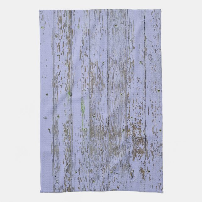 Lavender Imitate Wood Texture Kitchtuch Handtuch (Vertikal)