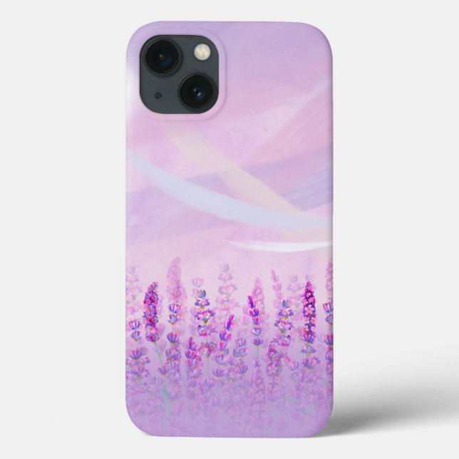 Lavender iPhone Case (Rückseite)