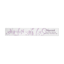 Lavender Jode Peace Liebe Holiday Wraparound Label
