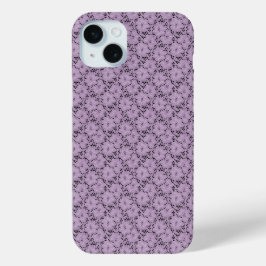 Lavender Lace Floral iPhone Case