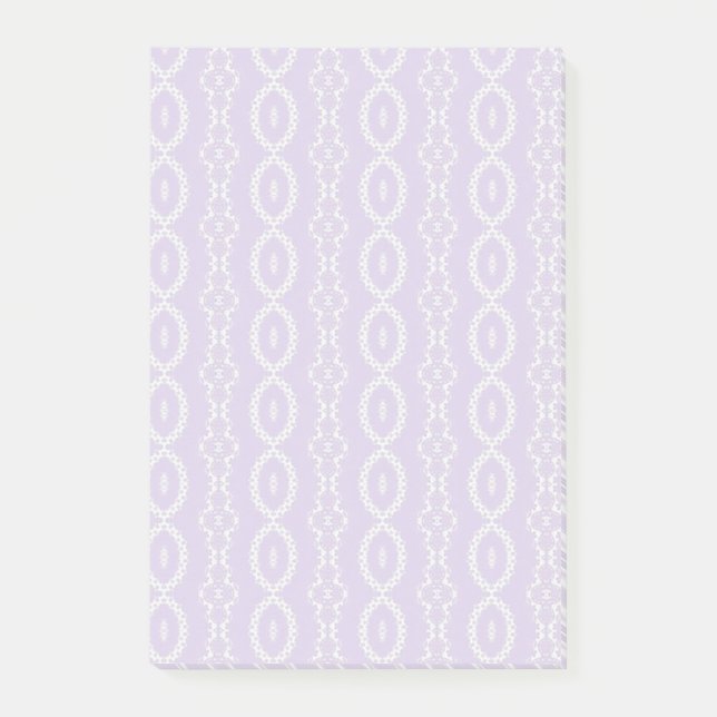 Lavender Lace Post-it Klebezettel (Vorderseite)