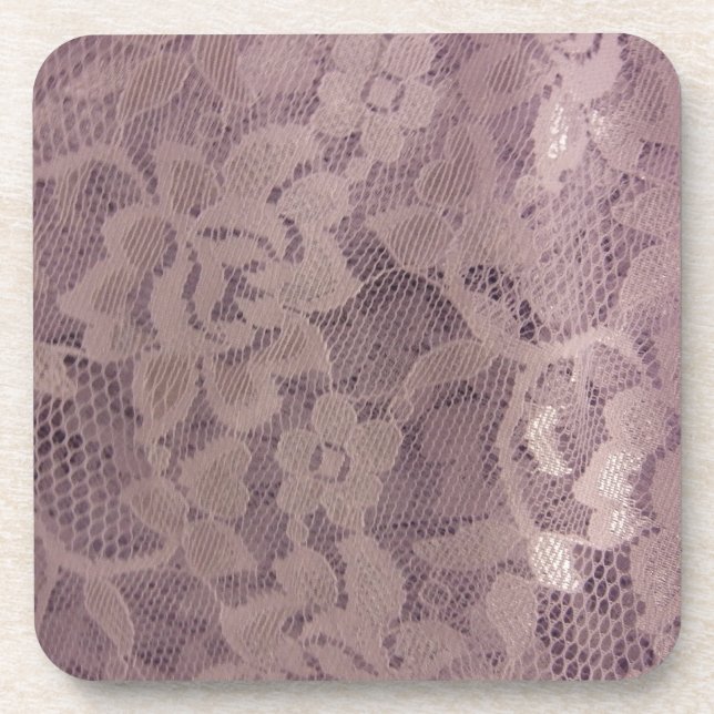 Lavender Lace Untersetzer (Vorderseite)