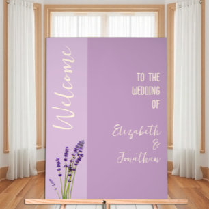 Lavender Liebe Wedding Acrylschild