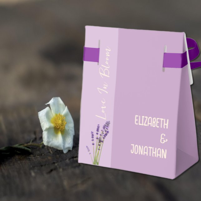 Lavender Liebe Wedding Geschenkschachtel (Von Creator hochgeladen)