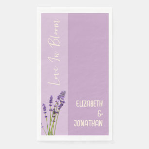Lavender Liebe Wedding Serviette