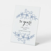 Lavender lila Florale 50. Hochzeitstag