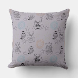 Lavender Lila Nachtschwärmer Kissen