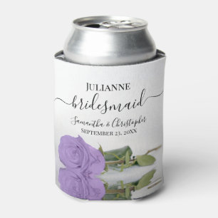 Lavender Lila Rose Elegante Hochzeit von Brauchtum Dosenkühler