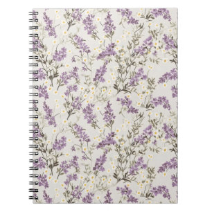 Lavender Lilac Blume Design Notizblock