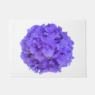 Lavender lilac lila Hydrangeas violette Blumen Fußmatte