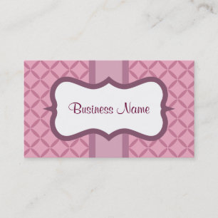 Lavender Lilac Plum Custom Business Cards Visitenkarte