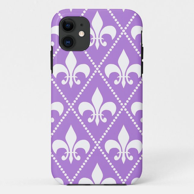 Lavender Lilie Case-Mate iPhone Hülle (Rückseite)