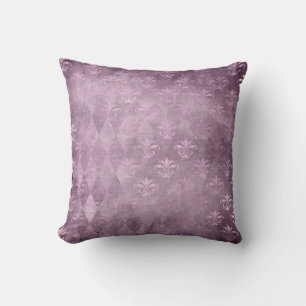 Lavender Lilie Damask Kissen