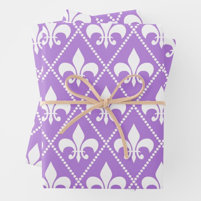 Lavender Lilie Geschenkpapier Set (Beispiel)