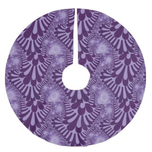 Lavender Loop Weihnachtsbaumrock Polyester Weihnachtsbaumdecke