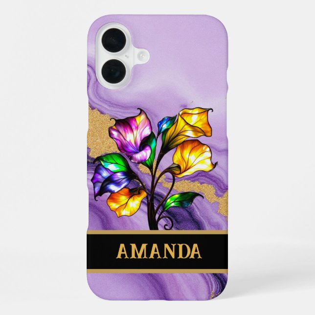 Lavender Luxe iPhone Hülle (Rückseite)