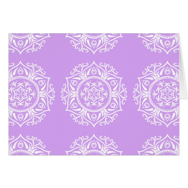 Lavender Mandala (Vorderseite (Horizontal))