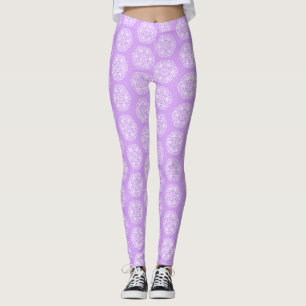 Lavender Mandala Leggings