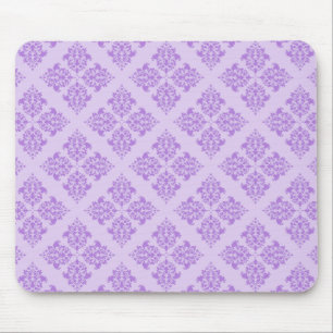 Lavender marokkanischer Damask Mousepad