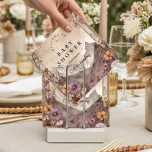 Lavender Meadow Peaks Baby Shower