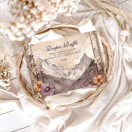 Lavender Meadow Peaks Diapper Raffle  Begleitkarte