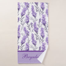 Lavender Meadows Monogrammiert