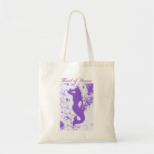 Lavender Mermaid Trauzeugin Tragetasche