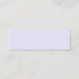 Lavender Mini Business Card Visitenkarte