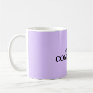 Lavender Minimalistic Kaffeetasse