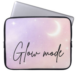 Lavender mist and blush aura AI art  Laptopschutzhülle