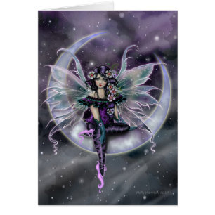 Lavender Mond Fee Fantasie Kunst von Molly Harriso