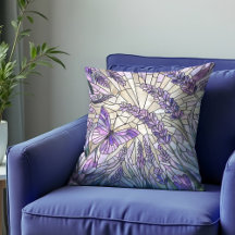 Lavender Morning Bliss - Mosaikkunst