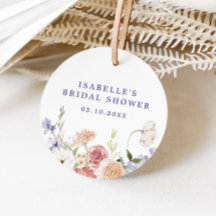 Lavender Pastel Spring Floral Brautparty