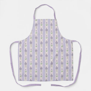Lavender Pattern Schürze