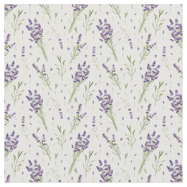 Lavender Pattern Stoff (Nahaufnahme)
