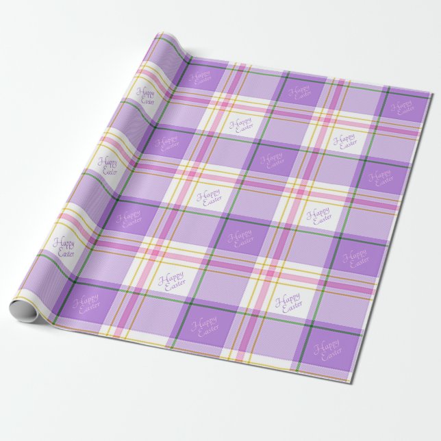 Lavender & Pink Happy Oaster Geschenkpapier (Ungerollt)