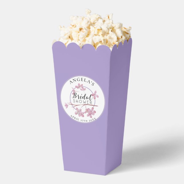 Lavender Pink Lilac Brautparty Geschenkschachtel (Geplatzt)